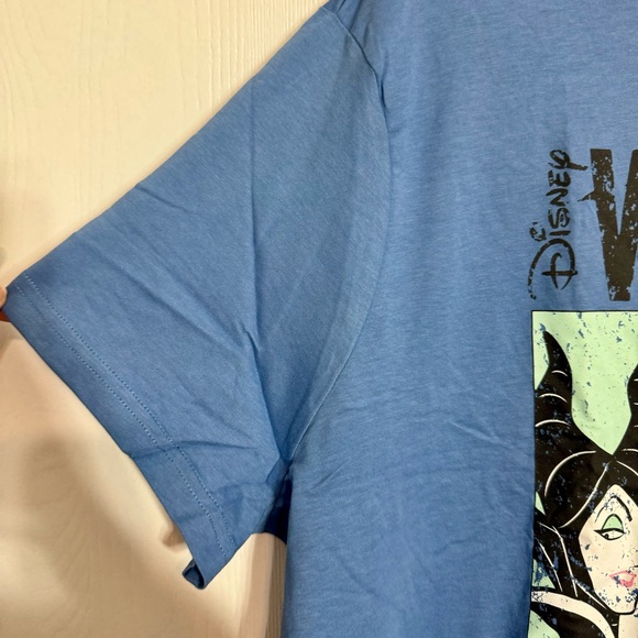 NWT. Disney Primark Villains blue short sleeve tee. Your favorite villains 2X - Picture 6 of 11